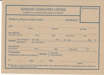 CAZ 001 A - 1937 **